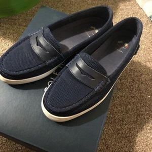 Cole Haan navy blue slip on shoe